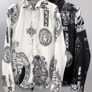 (Black & White)Limited Editions Perfect Long Sleeve Shirt Max-00316