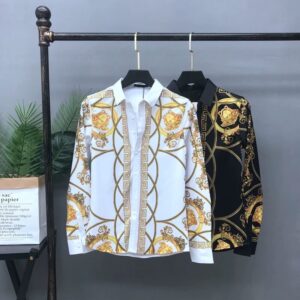 (Black & White)Limited Editions Perfect Long Sleeve Shirt Max-00330