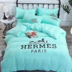 Hermes Limited Luxury Brand Bedding Set Home Decor - Max010067