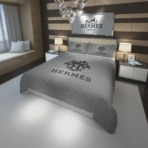 Hermes Limited Luxury Brand Bedding Set Home Decor -Max010113