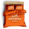 Hermes Limited Luxury Brand Bedding Set Home Decor - Max010116