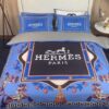 Hermes Limited Luxury Brand Bedding Set Home Decor - Max010136