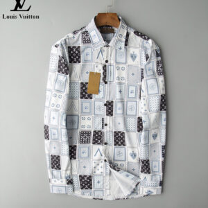 Louis Vuitton Long Sleeve Shirt For Men - Max02174