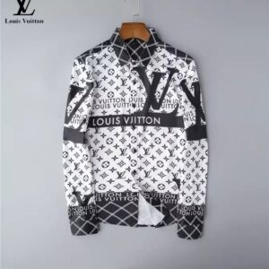 Louis Vuitton Long Sleeve Shirt For Men - Max02191