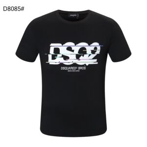 (Black & White) Unisex - Dsquared2 T Shirts - B9G-TX-Max05745