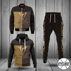 Combo Louis Vuitton Jacket & Hoodie & Pants  - Max05818