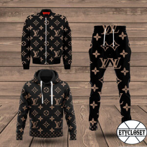 Combo Louis Vuitton Jacket & Hoodie & Pants  - Max05819