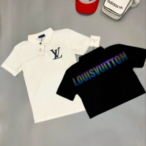 (Black & White)Louis Vuitton Polo Shirt For Men B9G-PO-Max06156