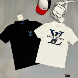 (Black & White)Louis Vuitton Polo Shirt For Men B9G-PO-Max06157