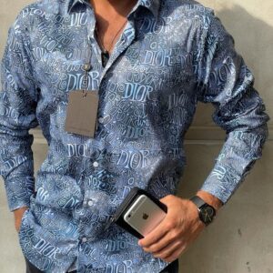 DIOR Long Sleeve Shirt For Men - B9G-CCY-Max06425
