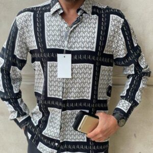 DIOR Long Sleeve Shirt For Men - B9G-CCY-Max06428