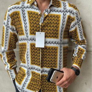 DIOR Long Sleeve Shirt For Men - B9G-CCY-Max06429