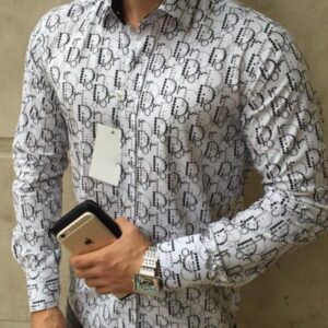 DIOR Long Sleeve Shirt For Men - B9G-CCY-Max06433