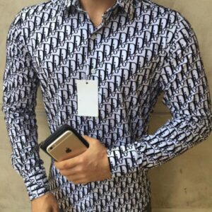 DIOR Long Sleeve Shirt For Men - B9G-CCY-Max06435
