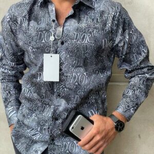 DIOR Long Sleeve Shirt For Men - B9G-CCY-Max06442