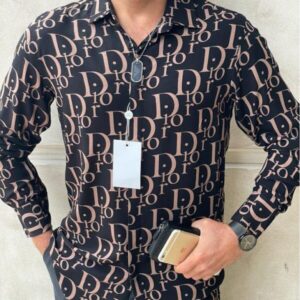 DIOR Long Sleeve Shirt For Men - B9G-CCY-Max06444
