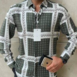 DIOR Long Sleeve Shirt For Men - B9G-CCY-Max06446