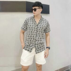 DIOR BUTTON SHIRT Luxury – B9G-CY-Max06460