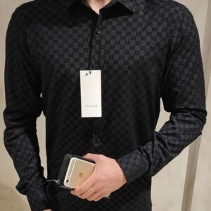 Gucci- Long Sleeve Shirt For Men - B9G-CCY-Max07174