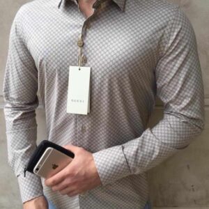 Gucci- Long Sleeve Shirt For Men - B9G-CCY-Max07176