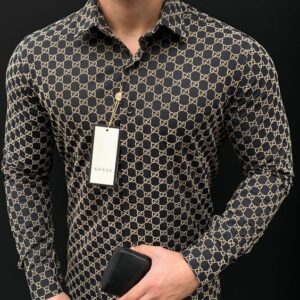Gucci- Long Sleeve Shirt For Men - B9G-CCY-Max07183