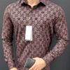 Gucci- Long Sleeve Shirt For Men - B9G-CCY-Max07190