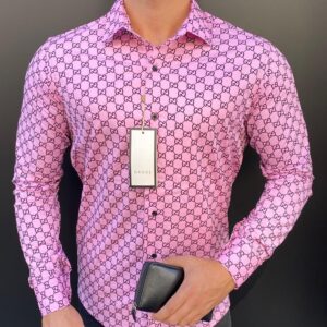 Gucci- Long Sleeve Shirt For Men - B9G-CCY-Max07197