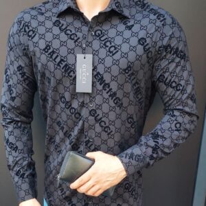 Gucci- Long Sleeve Shirt For Men - B9G-CCY-Max07198