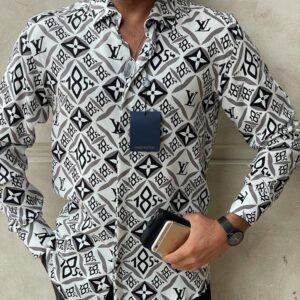 Louis Vuitton Long Sleeve Shirt For Men - B9G-CCY-Max07202