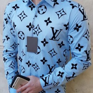 Louis Vuitton Long Sleeve Shirt For Men - B9G-CCY-Max07203