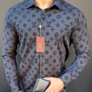 Louis Vuitton Luxury Long Sleeved Button Shirt -  Max07213