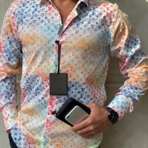 Louis Vuitton Long Sleeve Shirt For Men - B9G-CCY-Max07218