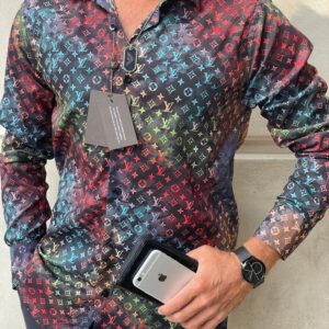 Louis Vuitton Long Sleeve Shirt For Men - B9G-CCY-Max07219