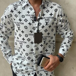 Louis Vuitton Long Sleeve Shirt For Men - B9G-CCY-Max07220