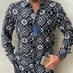 Louis Vuitton Long Sleeve Shirt For Men - B9G-CCY-Max07221