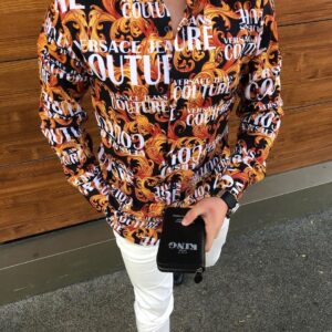 Versace-Luxury Long Sleeve Shirt CCY Max-Max07249