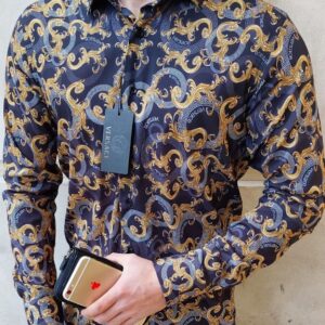 Versace-Luxury Long Sleeve Shirt CCY Max-Max07227