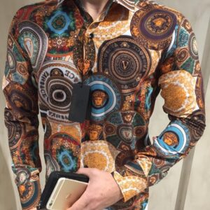 Versace-Luxury Long Sleeve Shirt CCY Max-Max07242