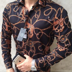 Versace-Luxury Long Sleeve Shirt CCY Max-Max07247