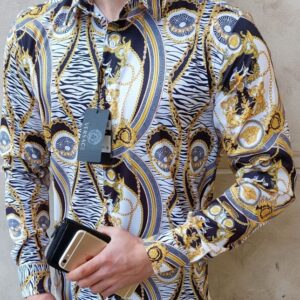 Versace-Luxury Long Sleeve Shirt CCY Max-Max07248
