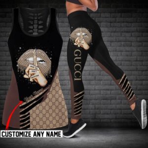 Gucci hublot tank top leggings luxury brand clothing clothes outfit gym for women hot 2023 - Max07643