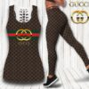 Gucci hublot tank top leggings luxury brand clothing clothes outfit gym for women hot 2023 - Max07654