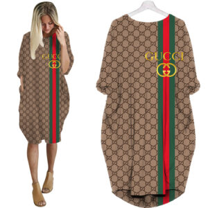 Gucci batwing pocket dress luxury brand clothing clothes outfit for women - Max07911