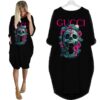 Gucci batwing pocket dress luxury brand clothing clothes outfit for women - Max07919
