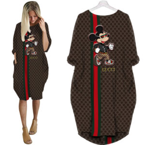 Gucci batwing pocket dress luxury brand clothing clothes outfit for women - Max07932