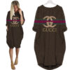 Gucci batwing pocket dress luxury brand clothing clothes outfit for women - Max07942