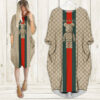 Gucci batwing pocket dress luxury brand clothing clothes outfit for women -Max07961