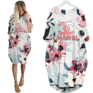 Chanel batwing pocket dress luxury brand clothing clothes outfit for women-Max08026