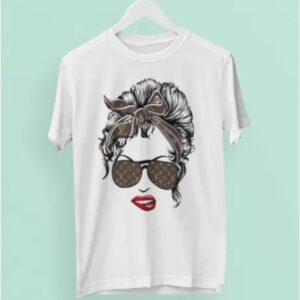 Louis Vuitton Luxury Brand Premium T-Shirt Outfit For  Women  -B9G-TX-Max08168