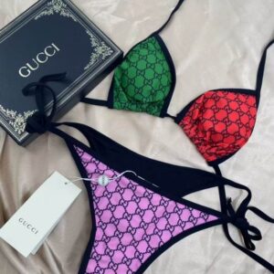 Gucci Bikini Set Woman, Brand Luxury Designer set-Max08202